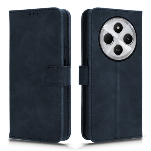 Калъф Тефтер Marva Wallet за Xiaomi Redmi 14C, Син