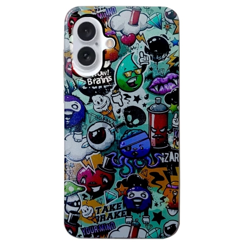 Силиконов калъф за iPhone 16, Комикс