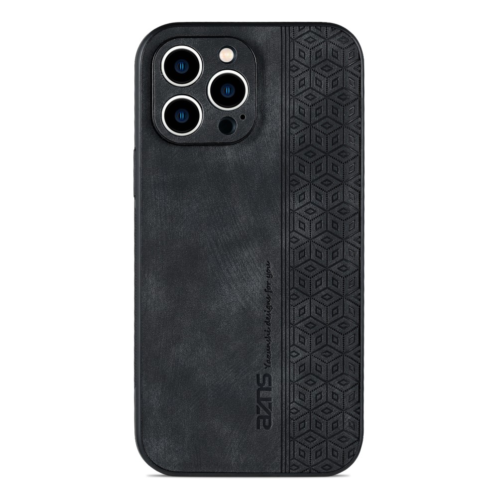 Удароустойчив калъф AZNS за iPhone 16 Pro, Черен