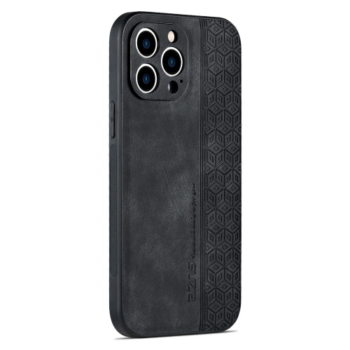 Удароустойчив калъф AZNS за iPhone 16 Pro, Черен