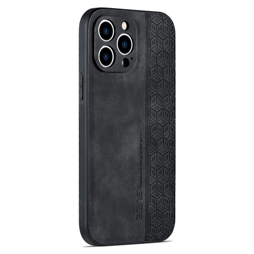 Удароустойчив калъф AZNS за iPhone 16 Pro Max, Черен