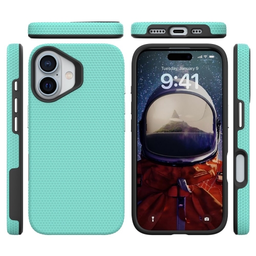 Удароустойчив калъф Liquid Air MagSF за iPhone 16, Мента