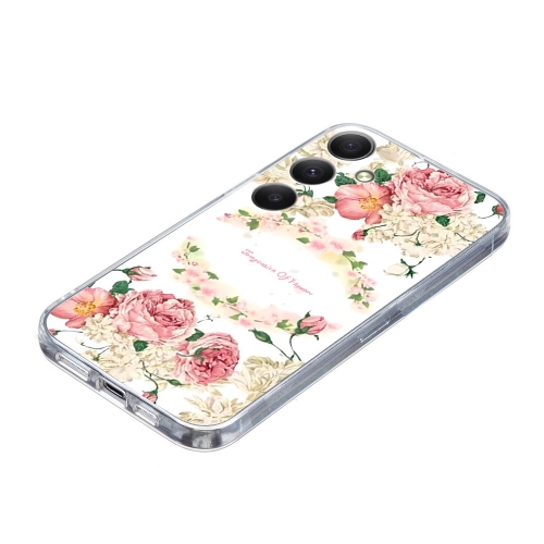 Силиконов калъф за Samsung Galaxy S24 FE, Цветя