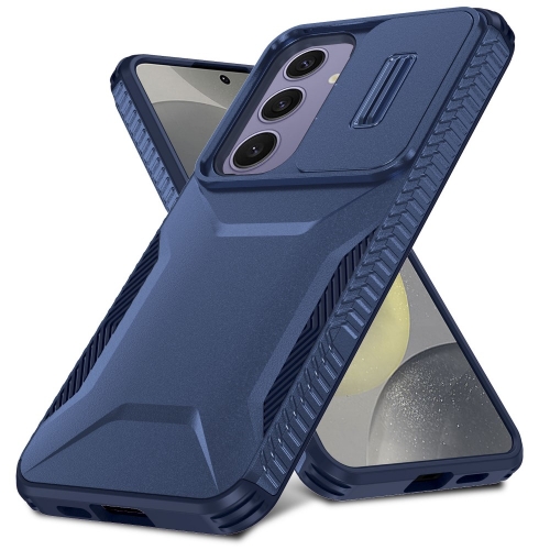 Удароустойчив калъф CamShield Non-slip за Samsung Galaxy S24 FE, Син