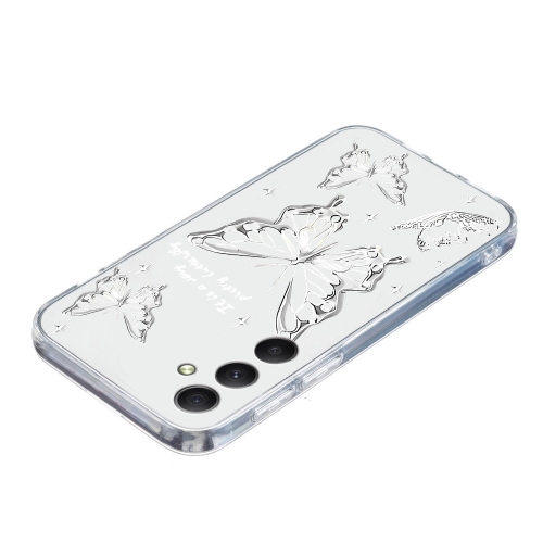 Силиконов калъф за Samsung Galaxy S24 FE, Пеперуда 