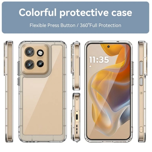 Удароустойчив Калъф Acrylic Clear за Motorola Edge 50 Neo 5G / Moto S50 5G, Прозрачен