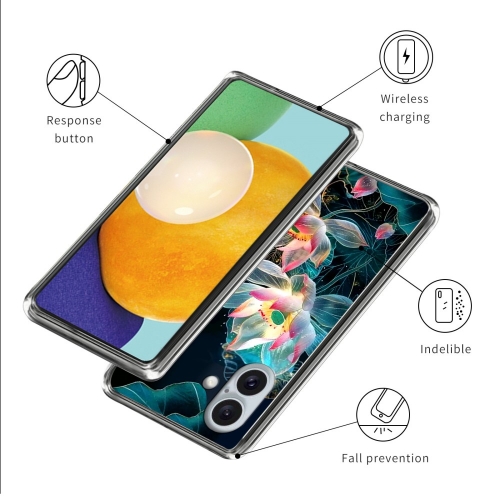 Силиконов калъф за iPhone 16, Цветя