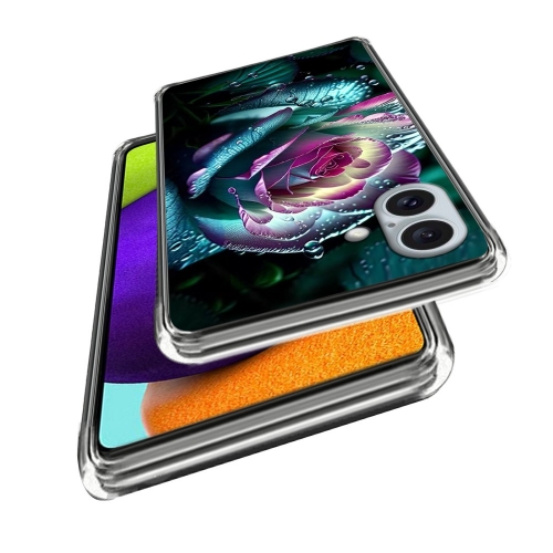 Силиконов калъф за iPhone 16 Plus, Роза