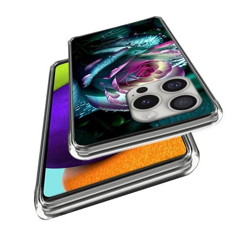Силиконов калъф за iPhone 16 Pro, Роза
