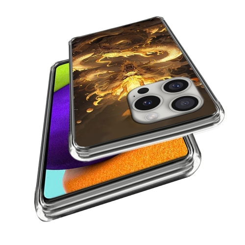 Силиконов калъф за iPhone 16 Pro, Дракон