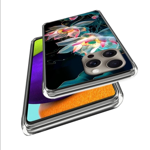 Силиконов калъф за iPhone 16 Pro Max, Цветя