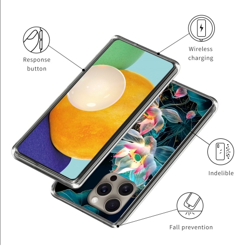 Силиконов калъф за iPhone 16 Pro Max, Цветя