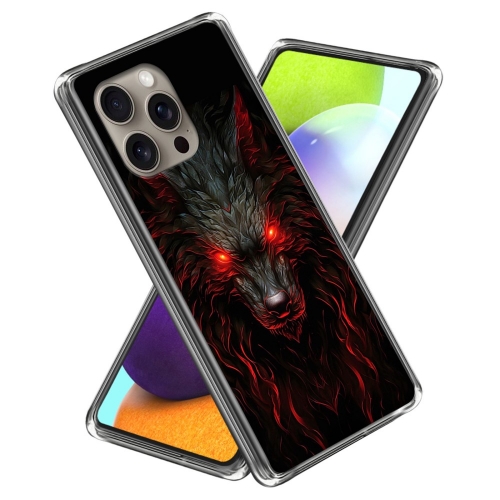 Силиконов калъф за iPhone 16 Pro Max, Вълк