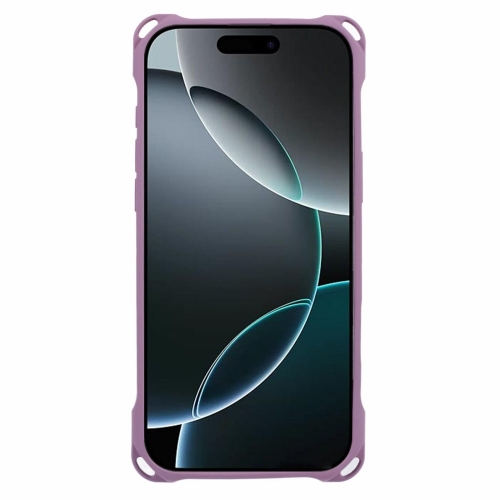 Силиконов калъф Corners Fall за iPhone 16 Pro, Лилав