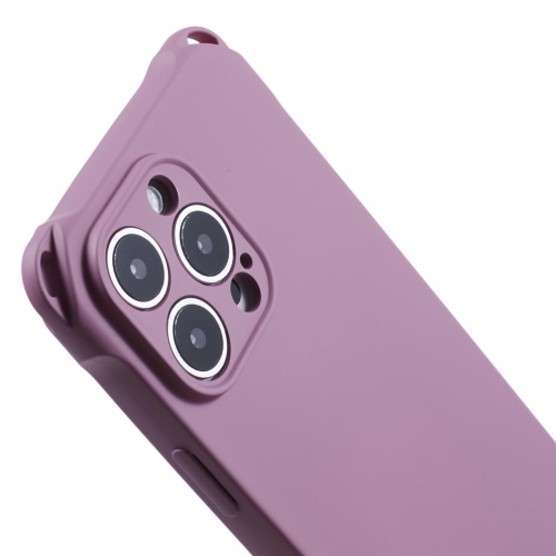 Силиконов калъф Corners Fall за iPhone 16 Pro, Лилав