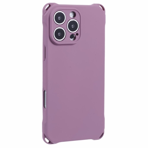 Силиконов калъф Corners Fall за iPhone 16 Pro Max, Лилав