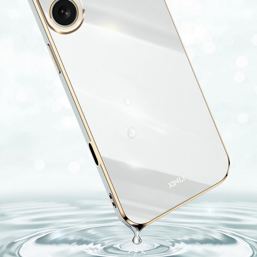 Силиконов калъф XINLI за XINLI за iPhone 16, Бял