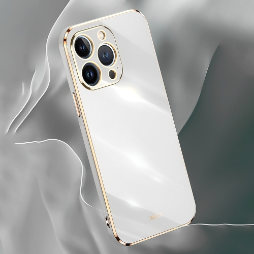 Силиконов калъф XINLI за iPhone 16 Pro Max, Бял