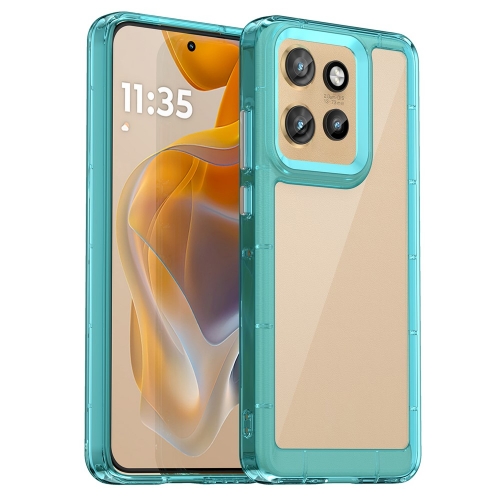 Удароустойчив калъф Acrylic за Motorola Edge 50 Neo 5G, Син