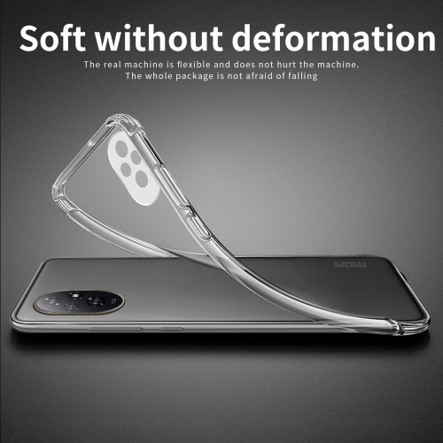 Силиконов калъф MOFI за Honor 200 5G, Прозрачен