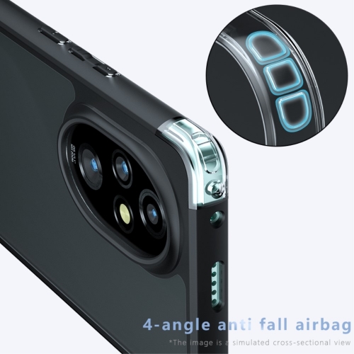 Удароустойчив калъф Shockproof Matte за Honor 200 5G, Черен