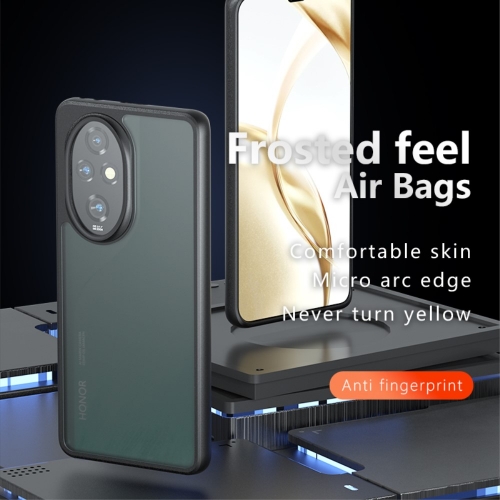 Удароустойчив калъф Shockproof Matte за Honor 200 5G, Черен