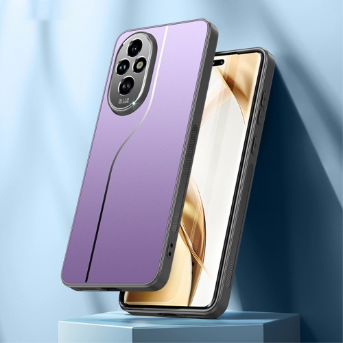 Удароустойчив калъф Drop Proof Metal за Honor 200 5G, Лилав