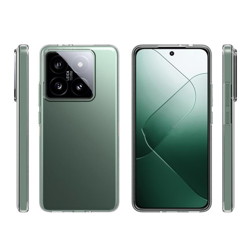 Силиконов калъф за  Xiaomi 14T Pro, Прозрачен