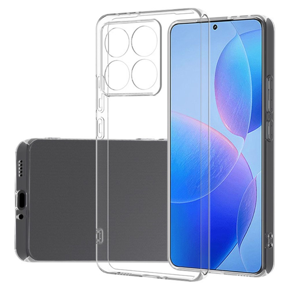 Силиконов калъф за Xiaomi 14T, Прозрачен