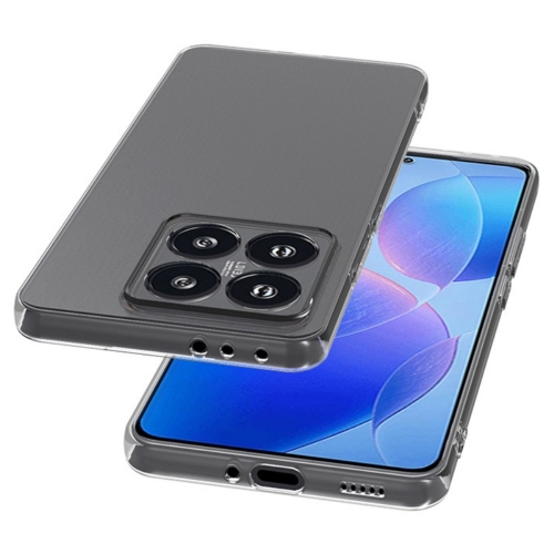 Силиконов калъф за Xiaomi 14T, Прозрачен