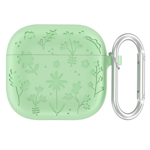 Калъф Liquid Silicone за слушалки AirPods 4, Зелен
