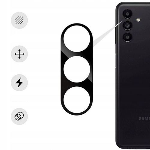 Стъклен Протектор за камерата на Samsung Galaxy A16 5G, Черен