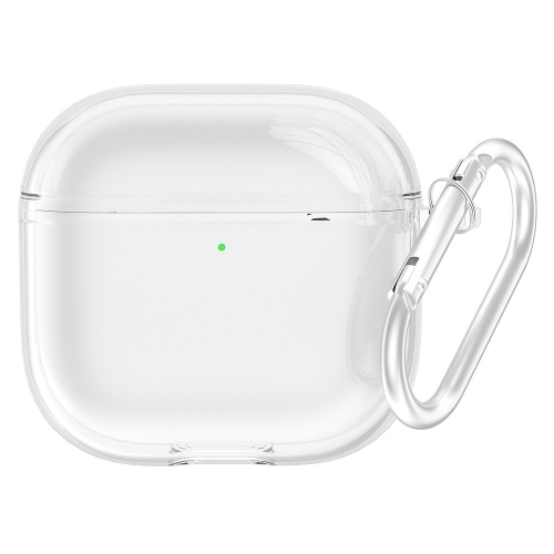 Силиконов калъф Shock за слушалки AirPods 4, Прозрачен
