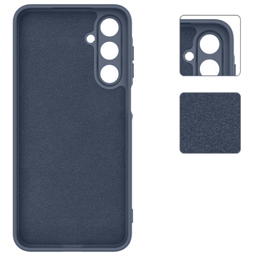 Силиконов калъф Silicone Lite за Samsung Galaxy A16, Тъмно син