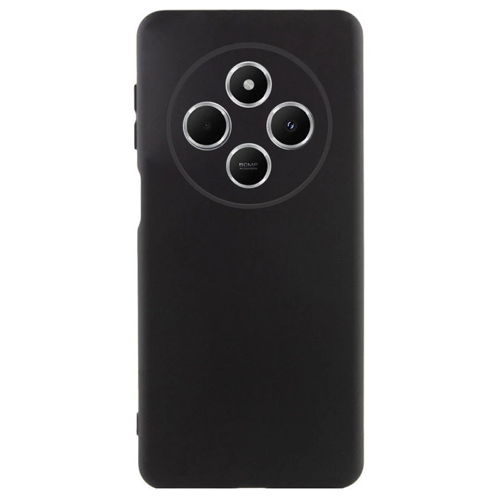 Силиконов калъф Silicone Lite за Xiaomi Redmi 14C, Черен