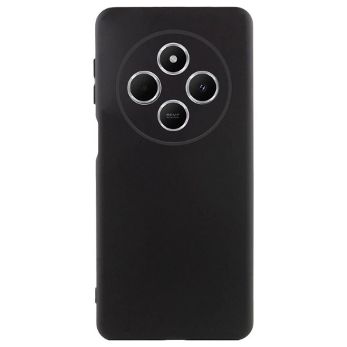 Силиконов калъф Silicone Lite за Xiaomi Redmi 14C, Черен