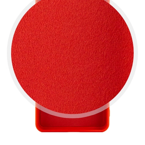 Силиконов калъф Silicone Lite за Xiaomi Redmi 14C, Червен