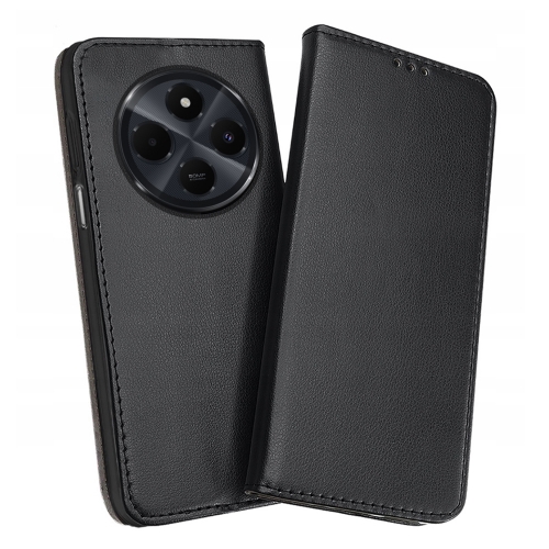 Калъф Тефтер Magnetic Book за Xiaomi Redmi 14C, Черен