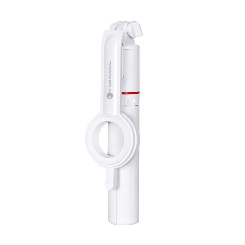 Селфи Стик Forcell F-Grip MagSelfie S100M, wireless control, Бял