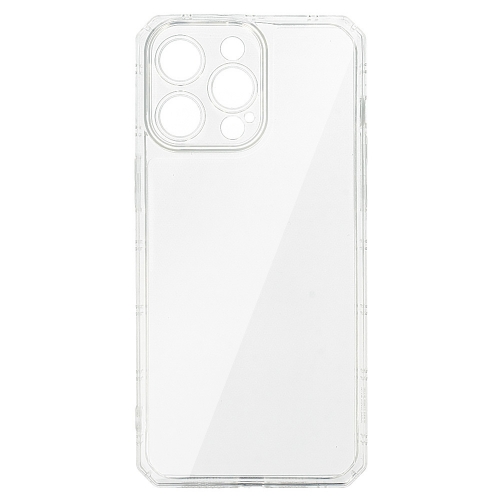 Силиконов калъф Armor Antishock за iPhone 15 Pro, Прозрачен