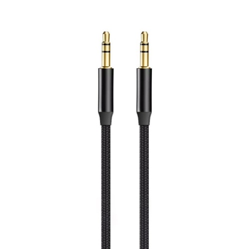 Аудио кабел ARMOR AUX 3.5 към 3.5 mm, 1M, SX-47, Черен