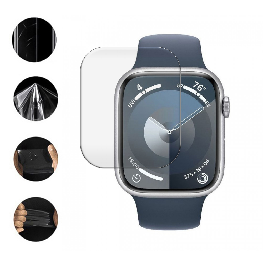 Хидрогел протектор за часовник Apple Watch 9 Series 45mm small 2mm