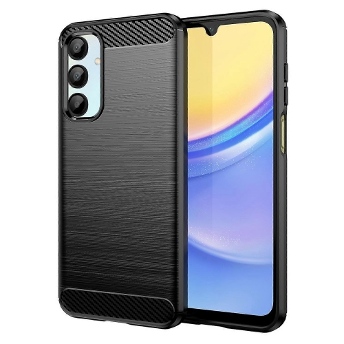 Силиконов Калъф Carbon за Samsung Galaxy A16, Черен