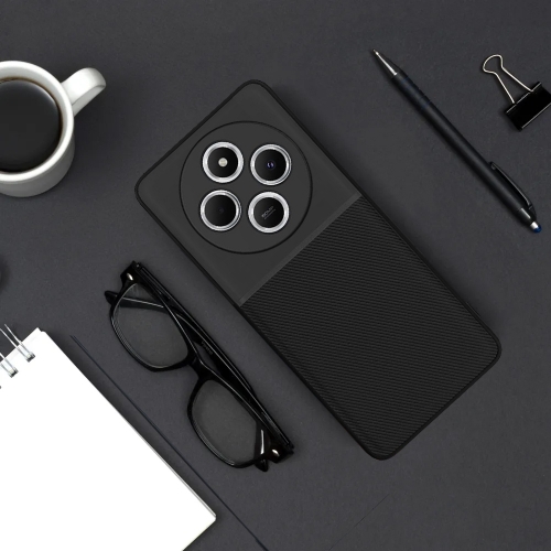 Удароустойчив калъф Noble за Xiaomi Redmi 14C, Черен