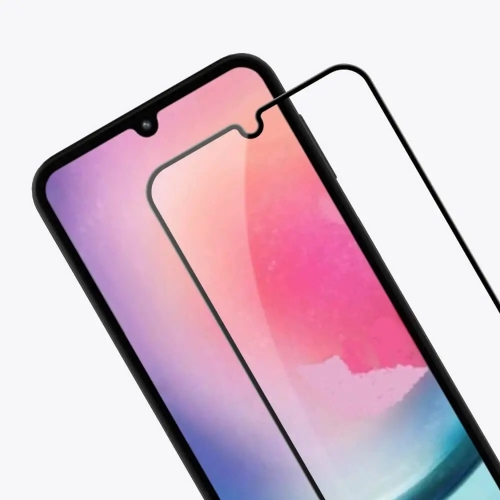 Стъклен Протектор OG Full Glue 5D за Samsung Galaxy A15, Черен