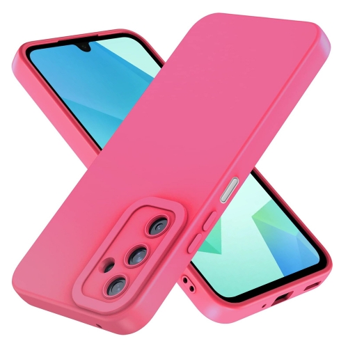 Силиконов калъф Matt Frame за Samsung Galaxy A16, Розов