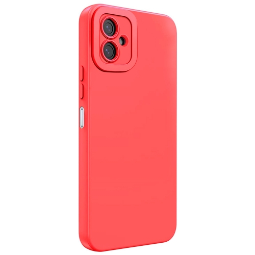 Силиконов калъф Matt Frame за Samsung Galaxy A06, Червен