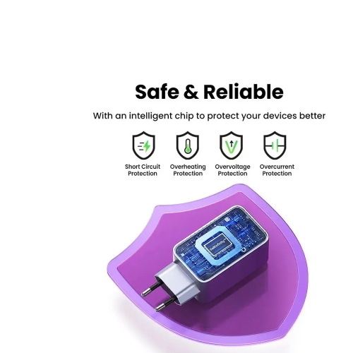 Зарядно устройство UGREEN X757 Nexode Pro, 220V, 2xUSB-C,1xUSB A, GaN, 100W, с кабел USB-C