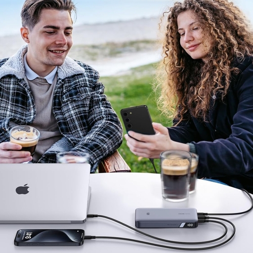 Външна батерия UGREEN PB720, 20 000mAh, Fast Charge, 100W, Черен