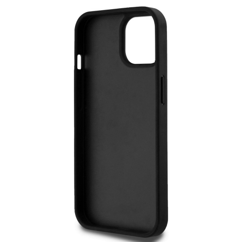 Калъф DKNY за iPhone 15, PU Leather Checkered Pattern and Stripe Case, DKHCP15SPCPTSSK